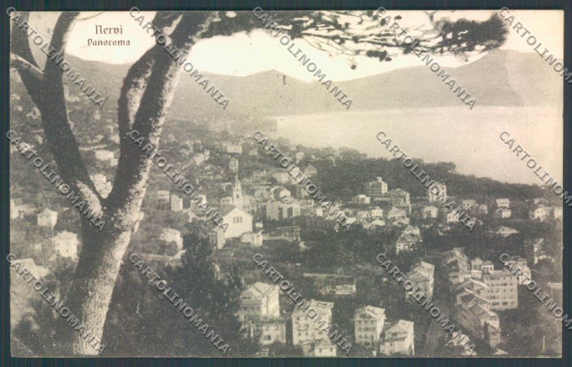 Genova Nervi cartolina ZT3985 – fronte