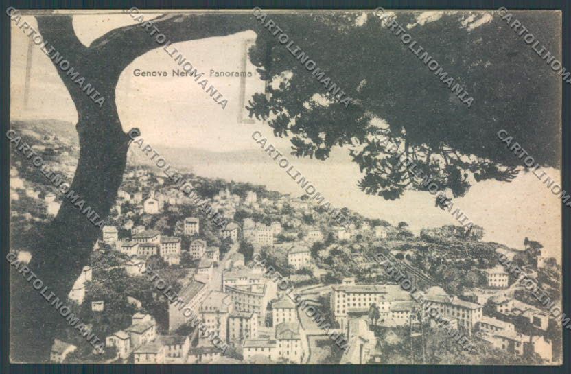 Genova Nervi cartolina ZT3986 – fronte