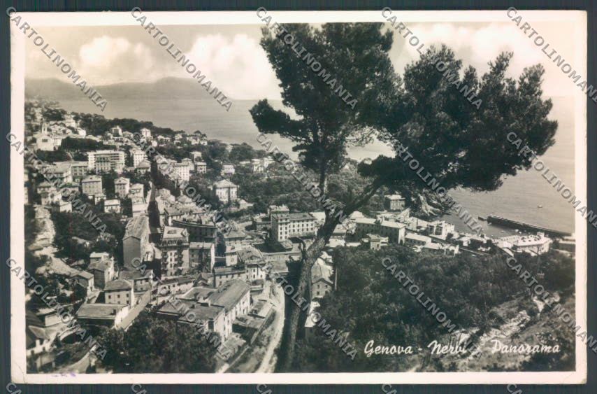 Genova Nervi Foto cartolina ZT3989 – fronte