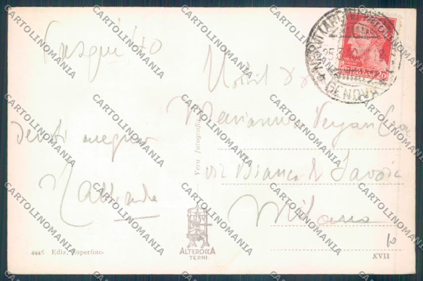 Genova Nervi Foto cartolina ZT3989 – retro