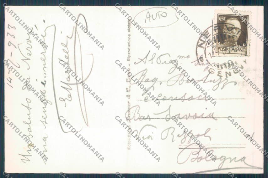 Genova Nervi Auto Foto cartolina ZT3992 – retro