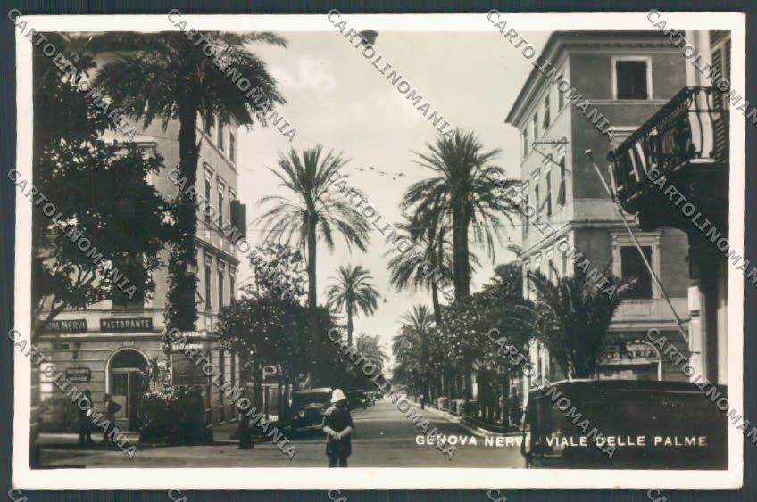 Genova Nervi Vigile PIEGHINA Foto cartolina ZT3994 – fronte