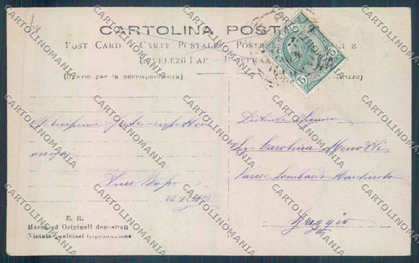 Genova Nervi Foto cartolina ZT3995 – retro