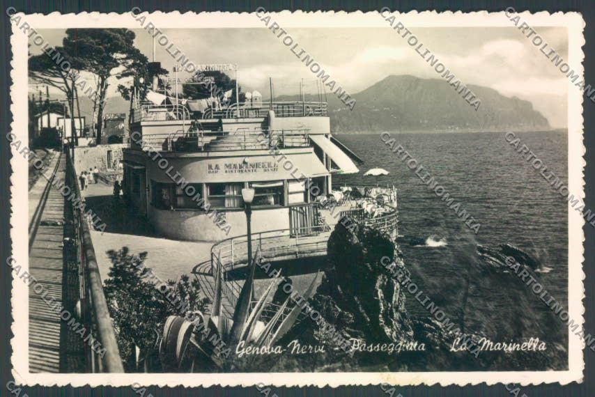 Genova Nervi Foto cartolina ZT3996 – fronte