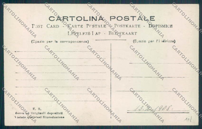 Genova Nervi Foto cartolina ZT3998 – retro