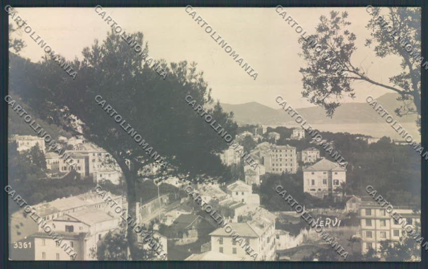 Genova Nervi Foto cartolina ZT4000 – fronte