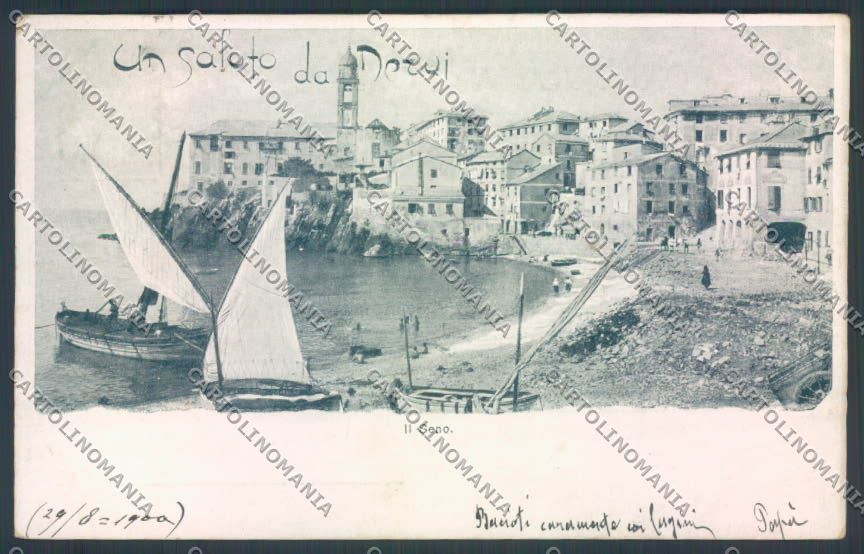 Genova Nervi cartolina ZT4005 – fronte