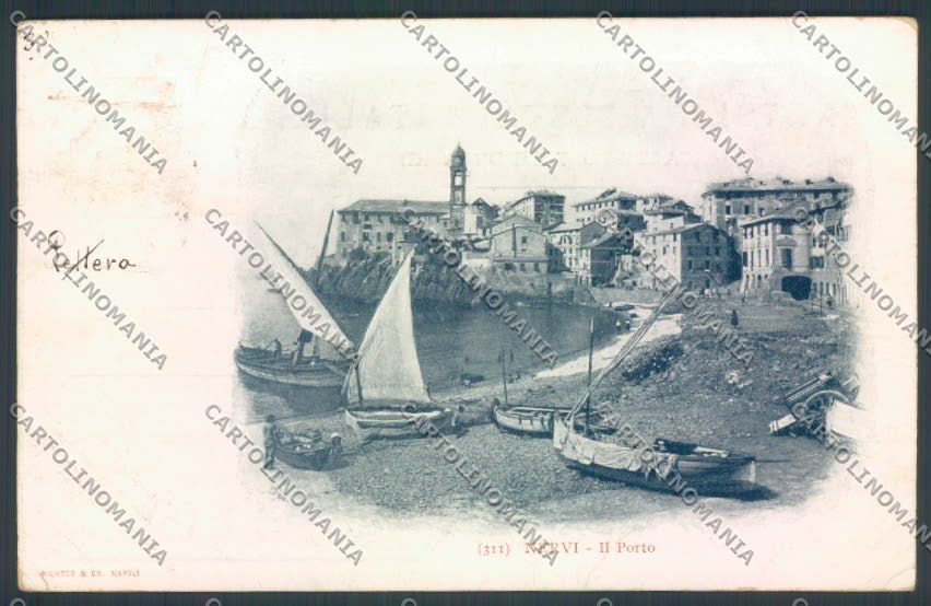 Genova Nervi cartolina ZT4006 – fronte