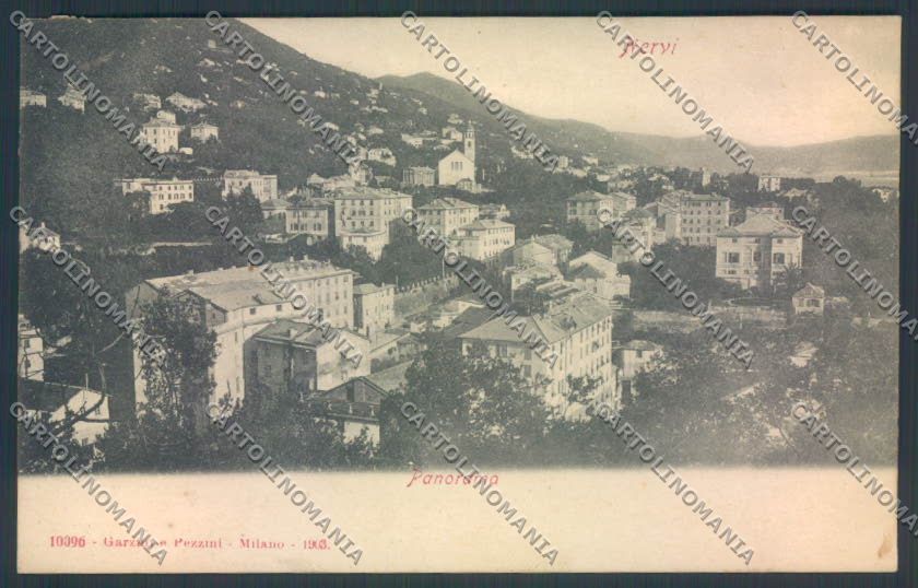 Genova Nervi cartolina ZT4007 – fronte