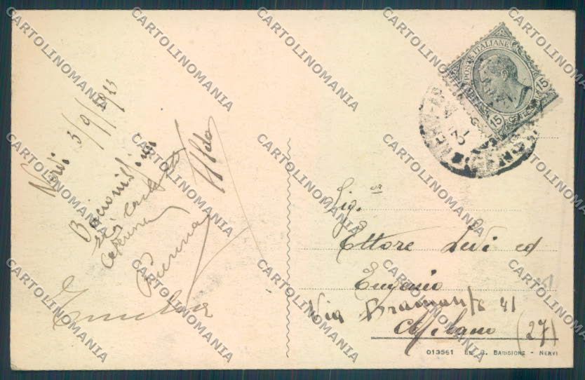 Genova Nervi cartolina ZT4009 – retro