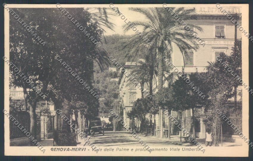 Genova Nervi cartolina ZT4011 – fronte