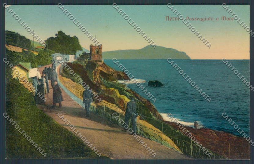 Genova Nervi cartolina ZT4012 – fronte