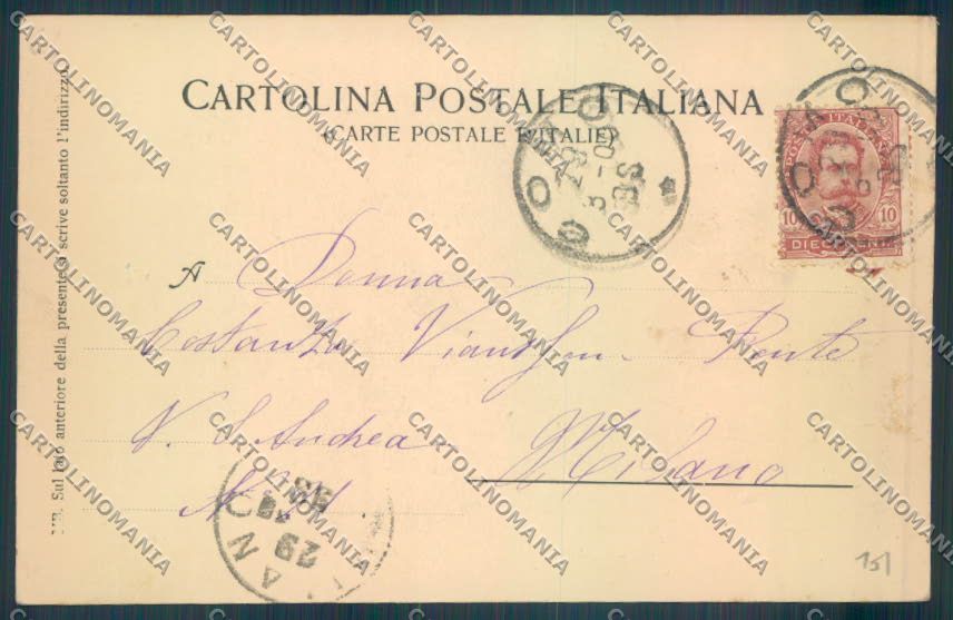 Genova Nervi cartolina ZT4016 – retro