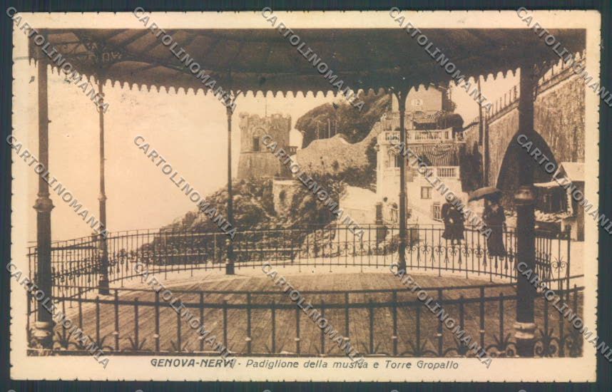 Genova Nervi cartolina ZT4021 – fronte