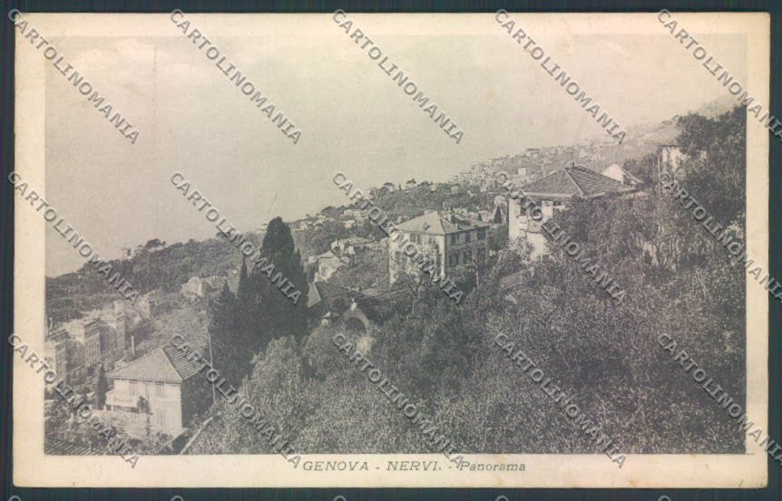 Genova Nervi cartolina ZT4022 – fronte