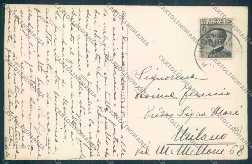 Genova Nervi cartolina ZT4022 – retro