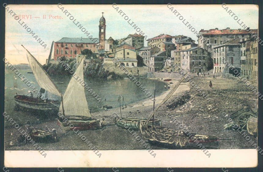 Genova Nervi cartolina ZT4023 – fronte