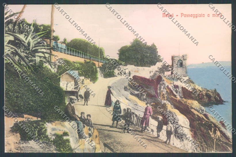 Genova Nervi cartolina ZT4025 – fronte