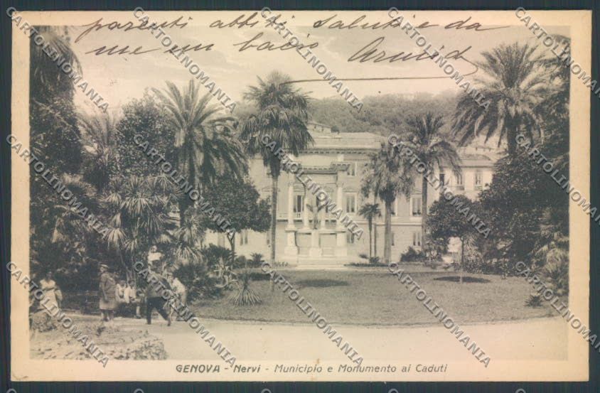 Genova Nervi cartolina ZT4026 – fronte