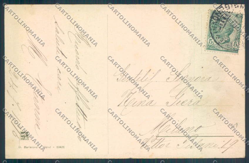 Genova Nervi cartolina ZT4029 – retro