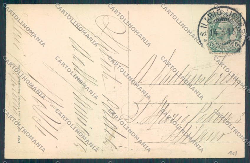 Genova Nervi cartolina ZT4030 – retro