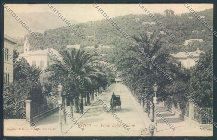 Genova Nervi cartolina ZT4033 – fronte