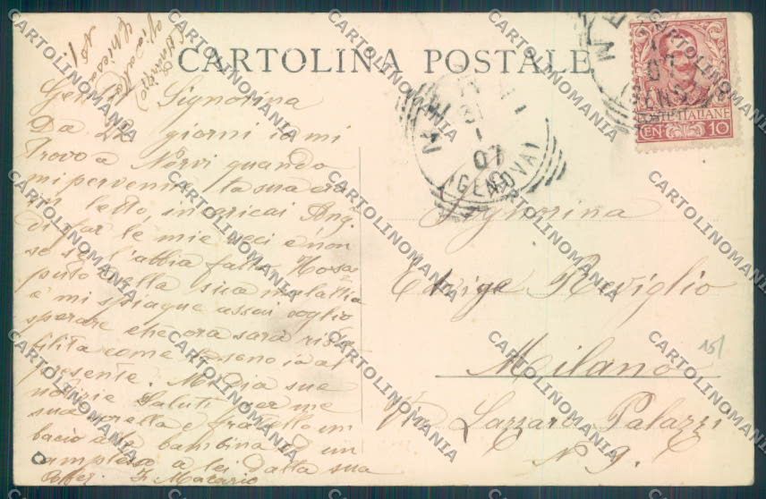 Genova Nervi cartolina ZT4033 – retro