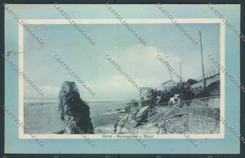Genova Nervi cartolina ZT4039 – fronte