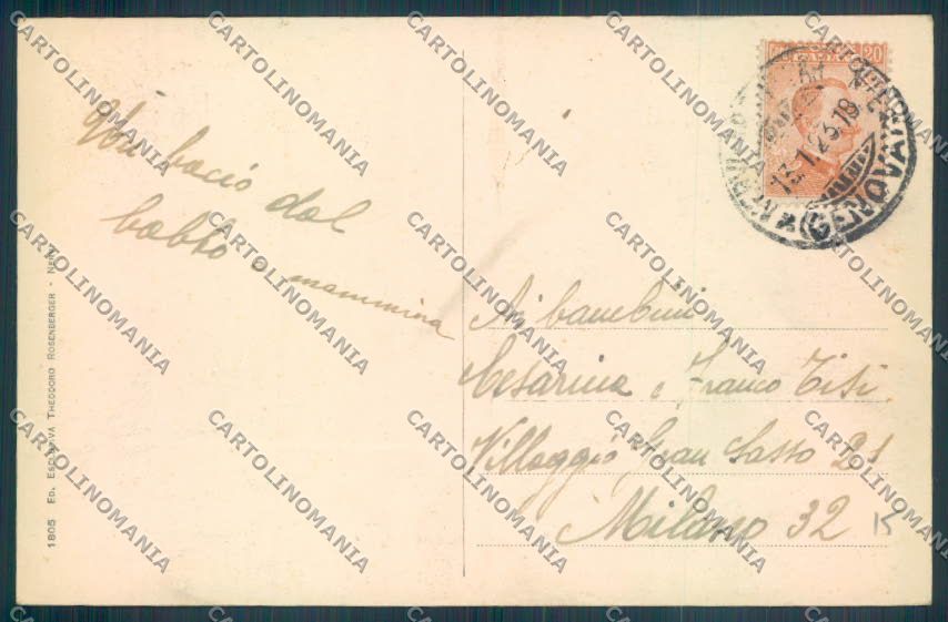 Genova Nervi cartolina ZT4039 – retro