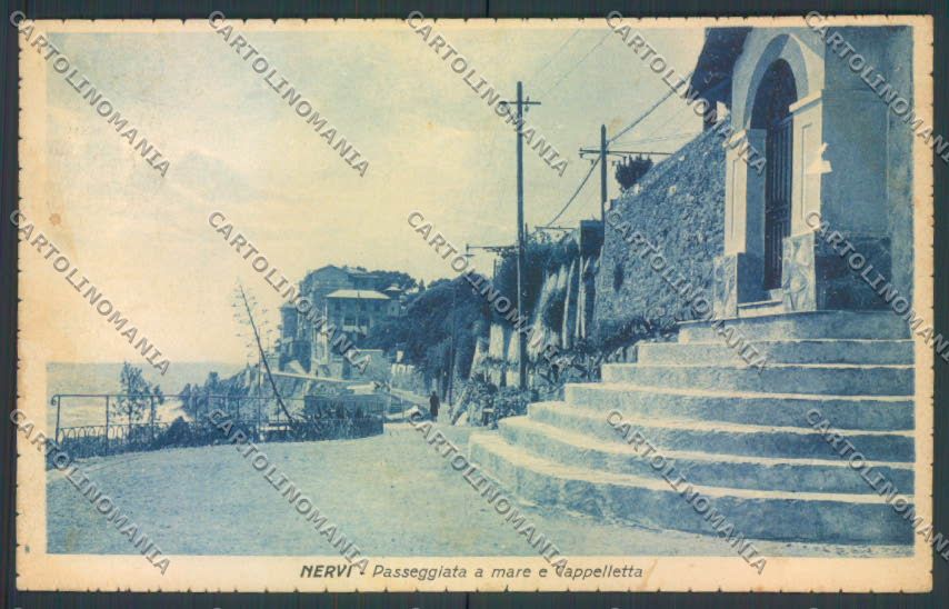 Genova Nervi cartolina ZT4040 – fronte