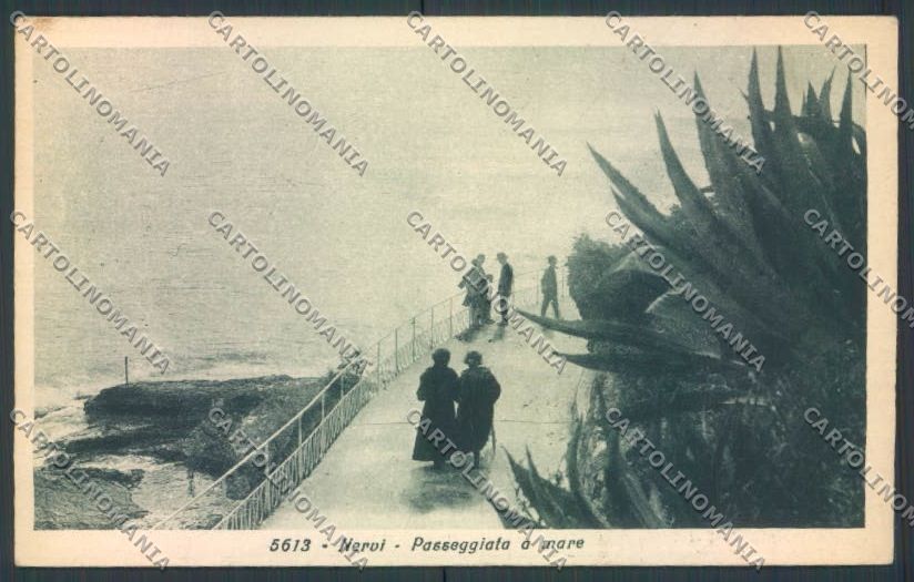 Genova Nervi PIEGHINE cartolina ZT4041 – fronte