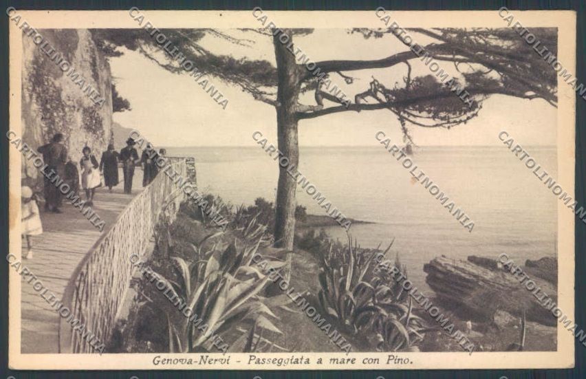 Genova Nervi cartolina ZT4043 – fronte