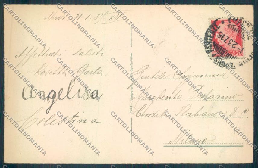 Genova Nervi cartolina ZT4043 – retro