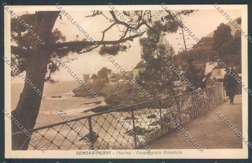 Genova Nervi cartolina ZT4049 – fronte