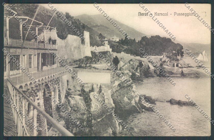 Genova Nervi cartolina ZT4050 – fronte