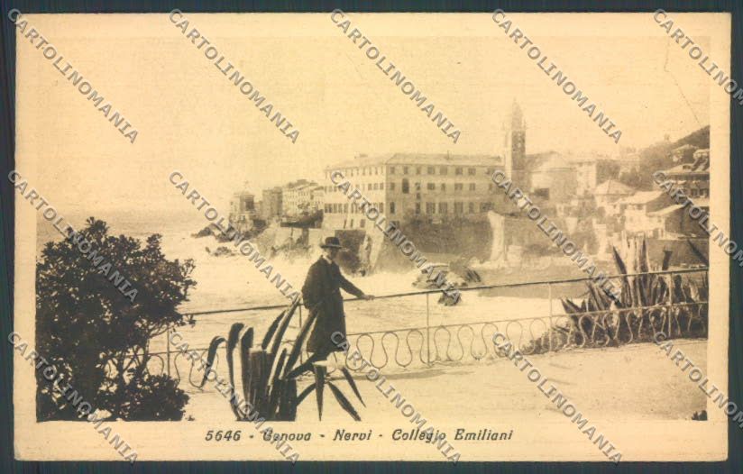 Genova Nervi cartolina ZT4052 – fronte