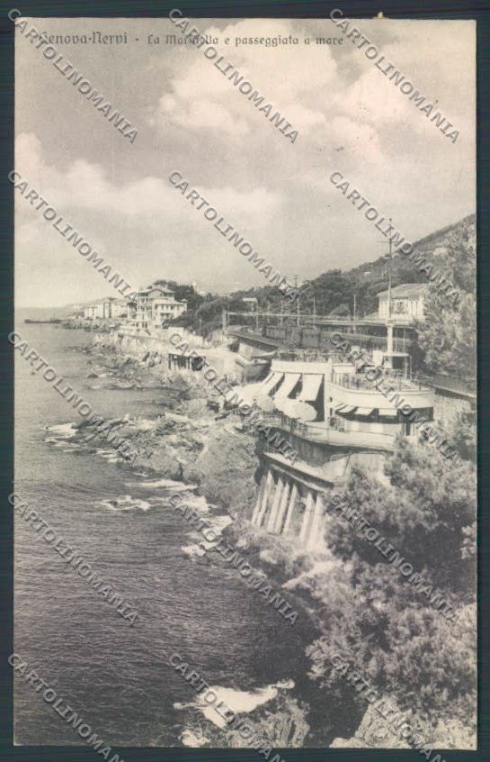 Genova Nervi cartolina ZT4054 – fronte