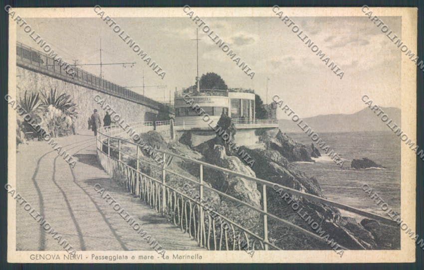 Genova Nervi cartolina ZT4055 – fronte