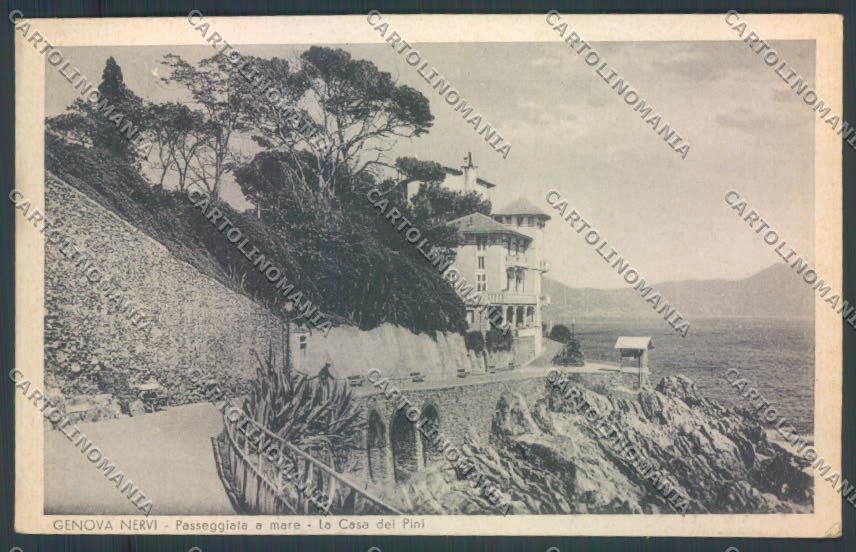 Genova Nervi cartolina ZT4056 – fronte