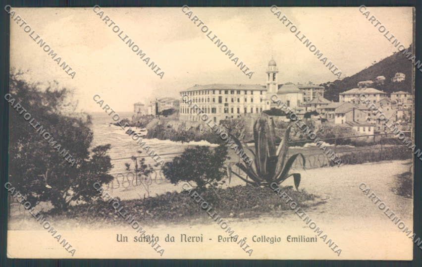 Genova Nervi cartolina ZT4061 – fronte