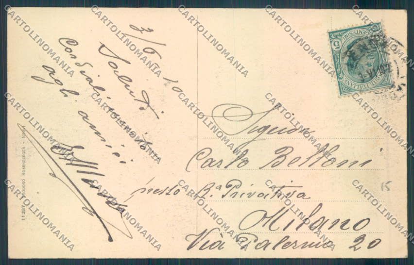 Genova Nervi cartolina ZT4061 – retro