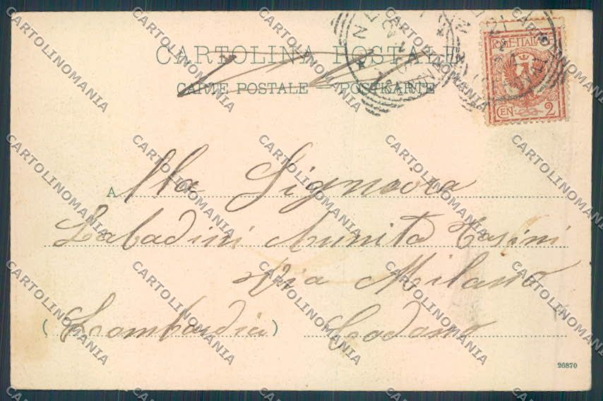 Genova Nervi cartolina ZT4063 – retro