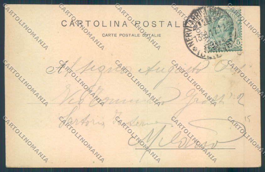 Genova Nervi cartolina ZT4064 – retro