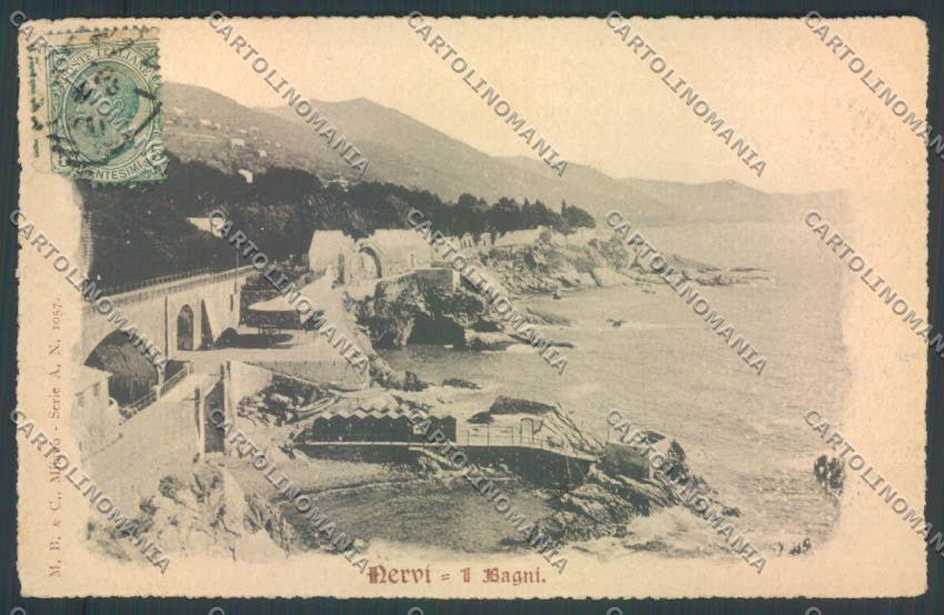 Genova Nervi cartolina ZT4066 – fronte