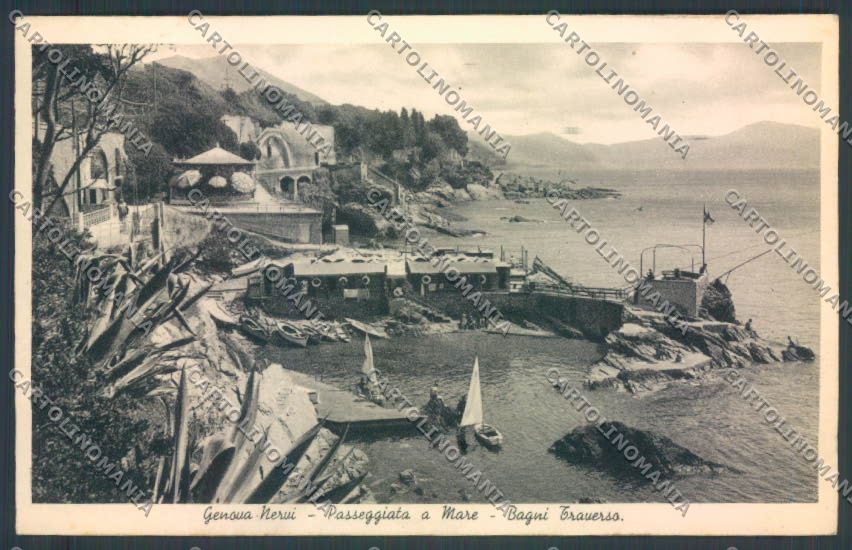 Genova Nervi cartolina ZT4067 – fronte