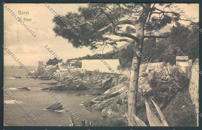 Genova Nervi cartolina ZT4068 – fronte