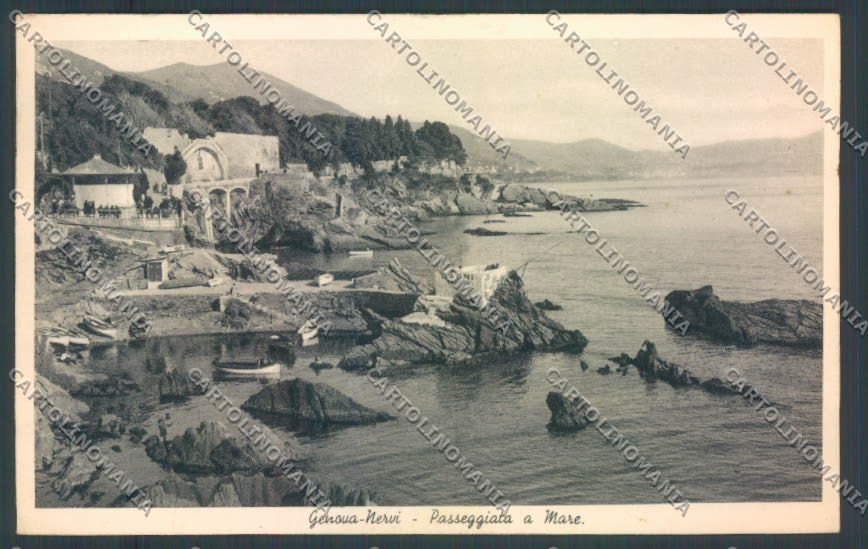 Genova Nervi cartolina ZT4073 – fronte