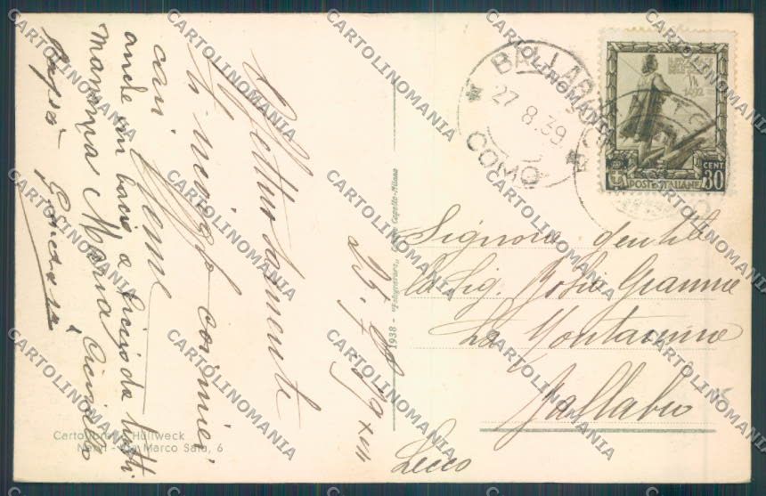Genova Nervi cartolina ZT4073 – retro