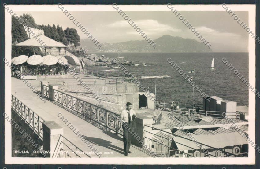 Genova Nervi Foto cartolina ZT4074 – fronte