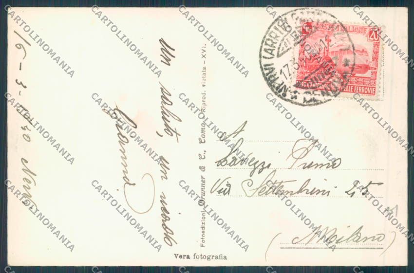 Genova Nervi Foto cartolina ZT4074 – retro